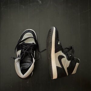 Nike Black and Gray Women's Sneakers